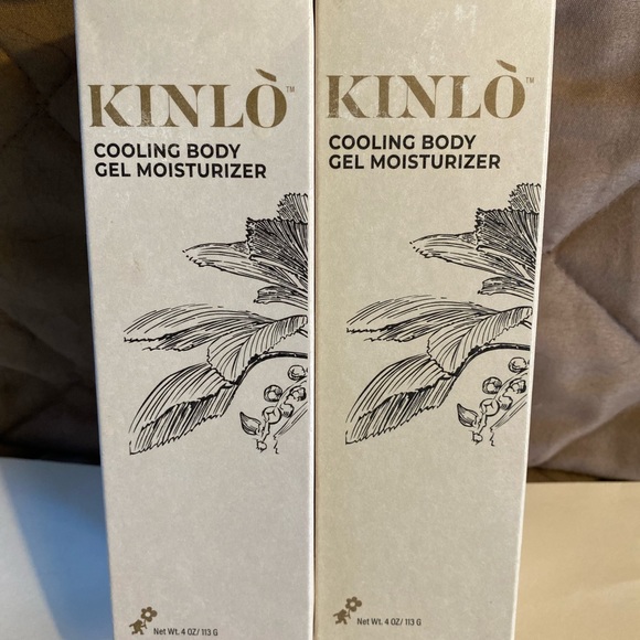 Lot of 2 KINLO Cooling Body Gel Moisturizer with Soothing After ☀️ Aloe NWB - Picture 2 of 6